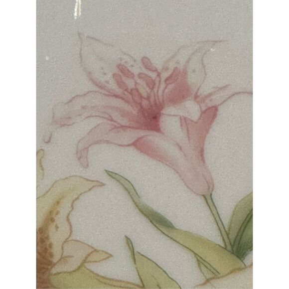 Vintage Shafford quiche or pie plate. Porcelain - Picture 6 of 6